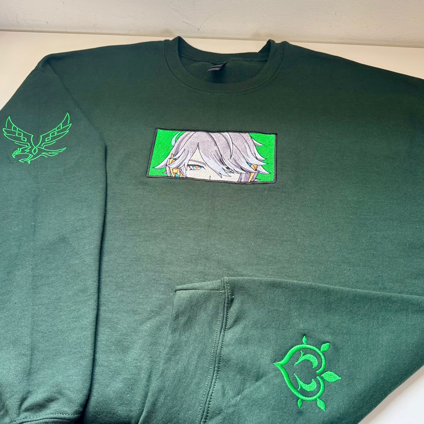 Alhaitham Genshin Impact Embroidered Sweater
