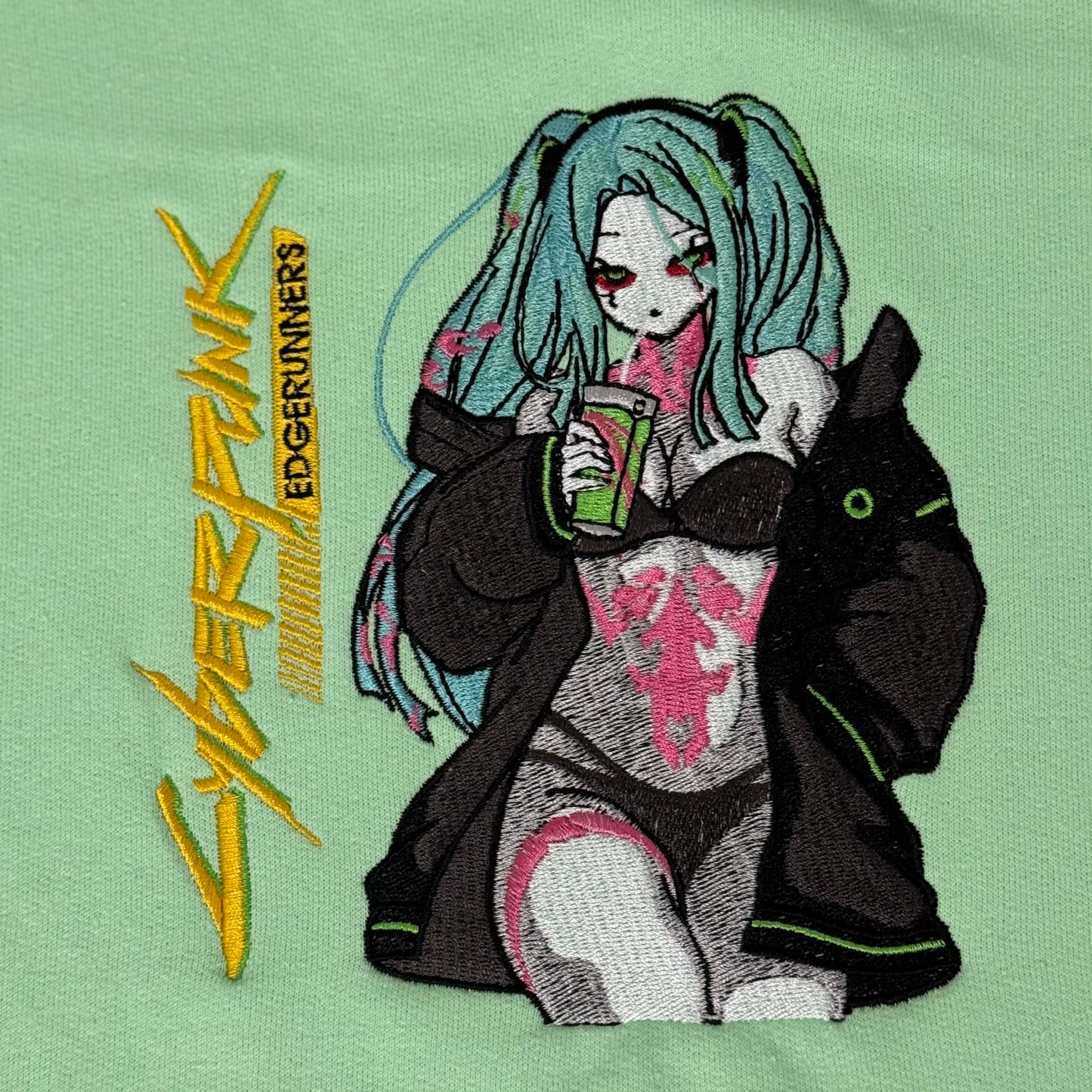 R-Punk Embroidered Sweater