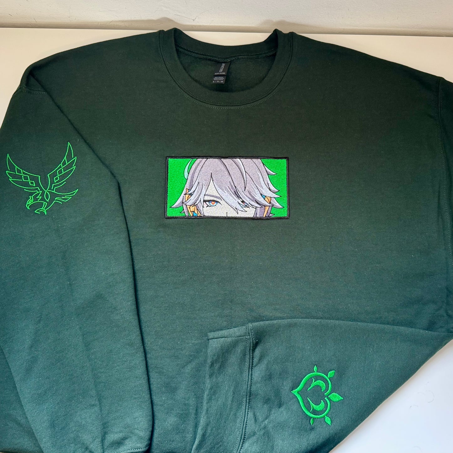Alhaitham Genshin Impact Embroidered Sweater