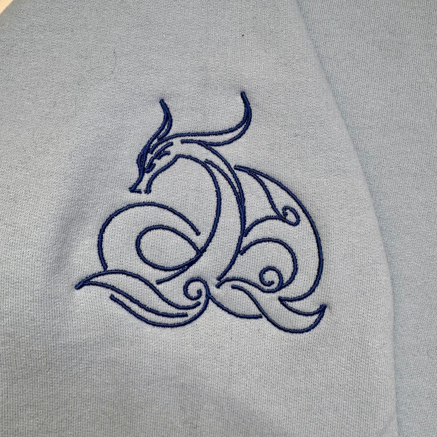 Neuvillette Genshin Impact Embroidered Sweater