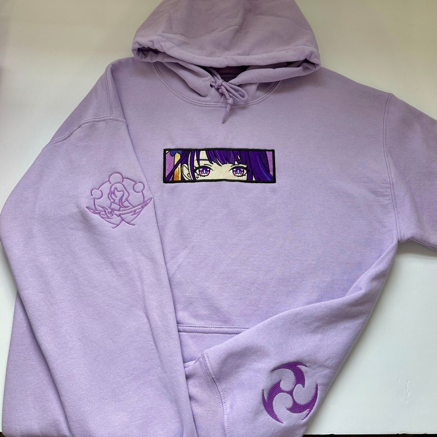 Raiden Shogun Genshin Impact Embroidered Sweater