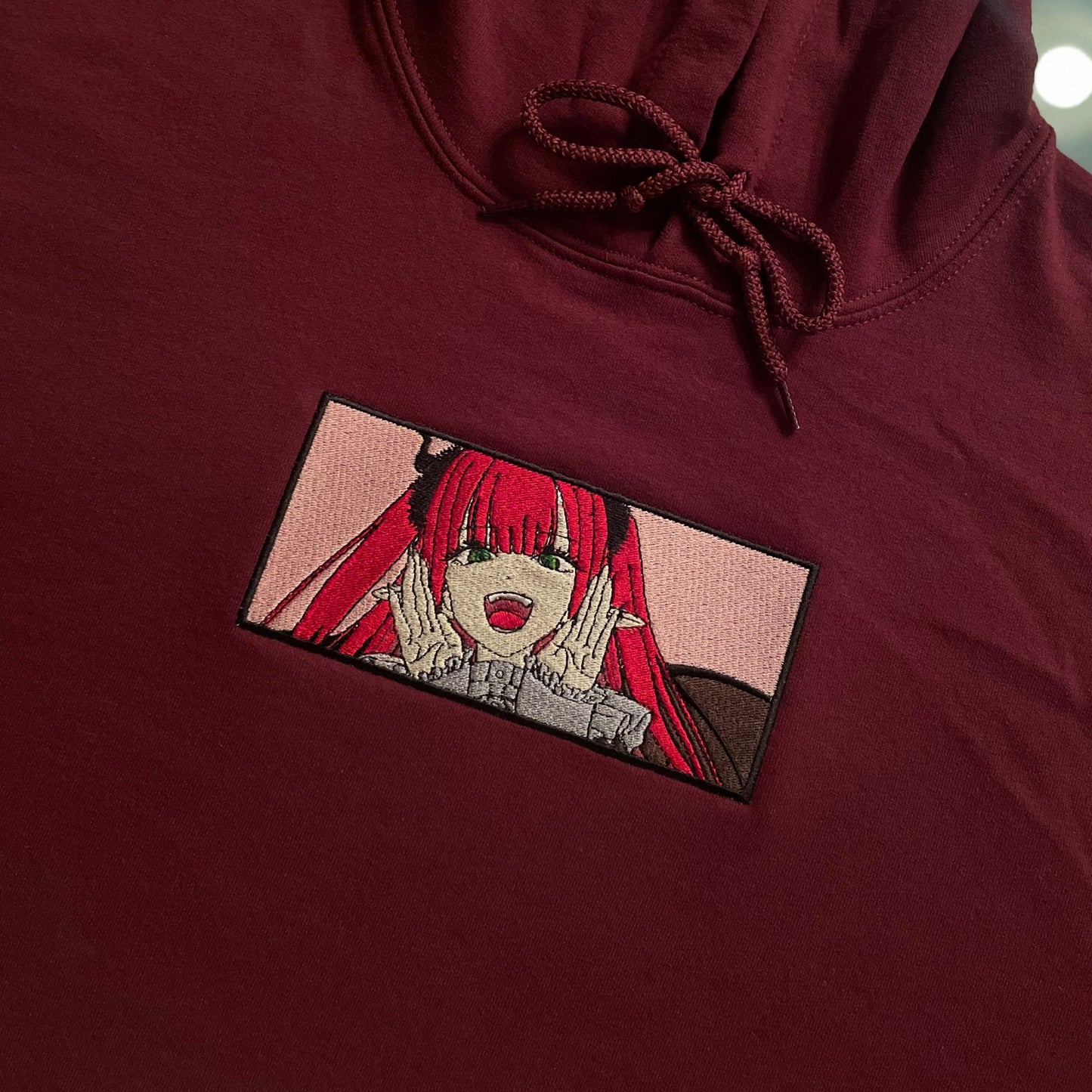 Succubus Waifu Embroidered Sweater