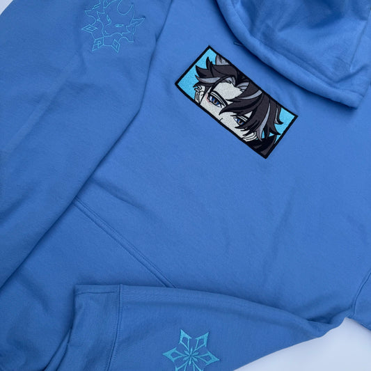 Wriothesley Genshin Impact Embroidered Sweater