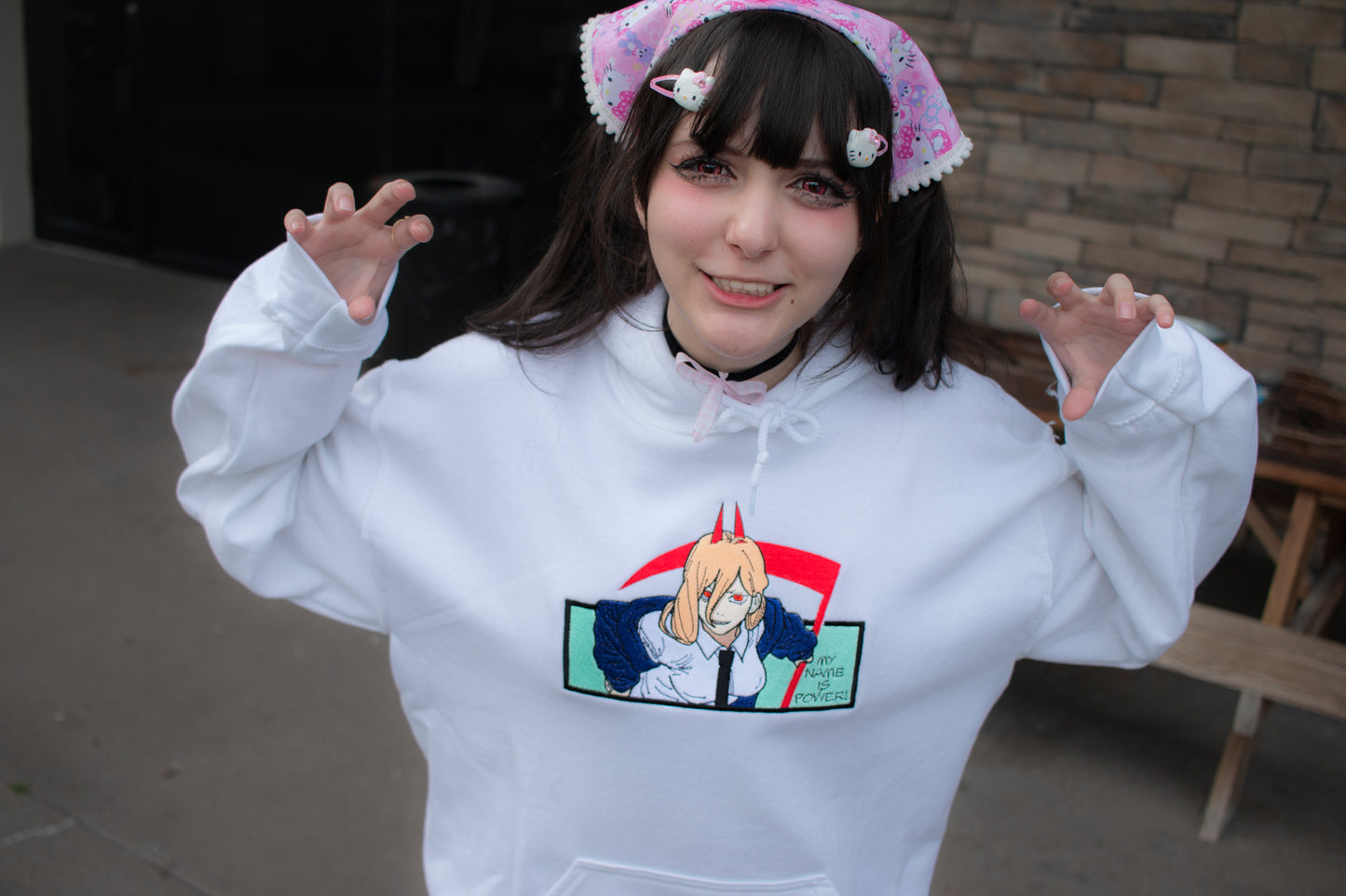 Fiend Anime Embroidered Sweater