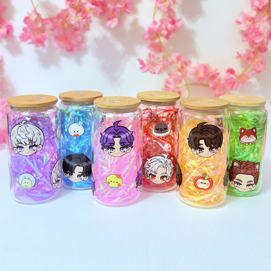 Love and Deepspace Inspired Glass Cups
