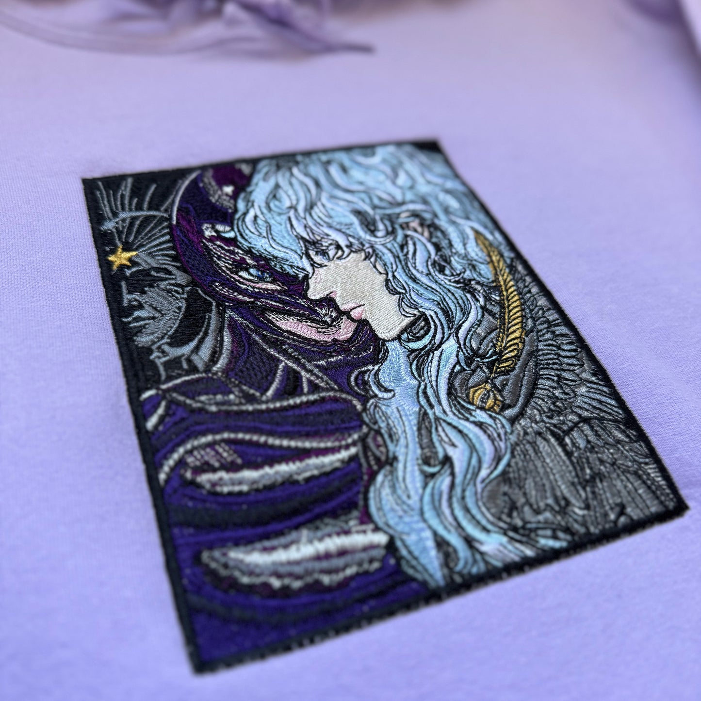 Looks Like An Angel, Is Not An Angel Embroidered Sweater