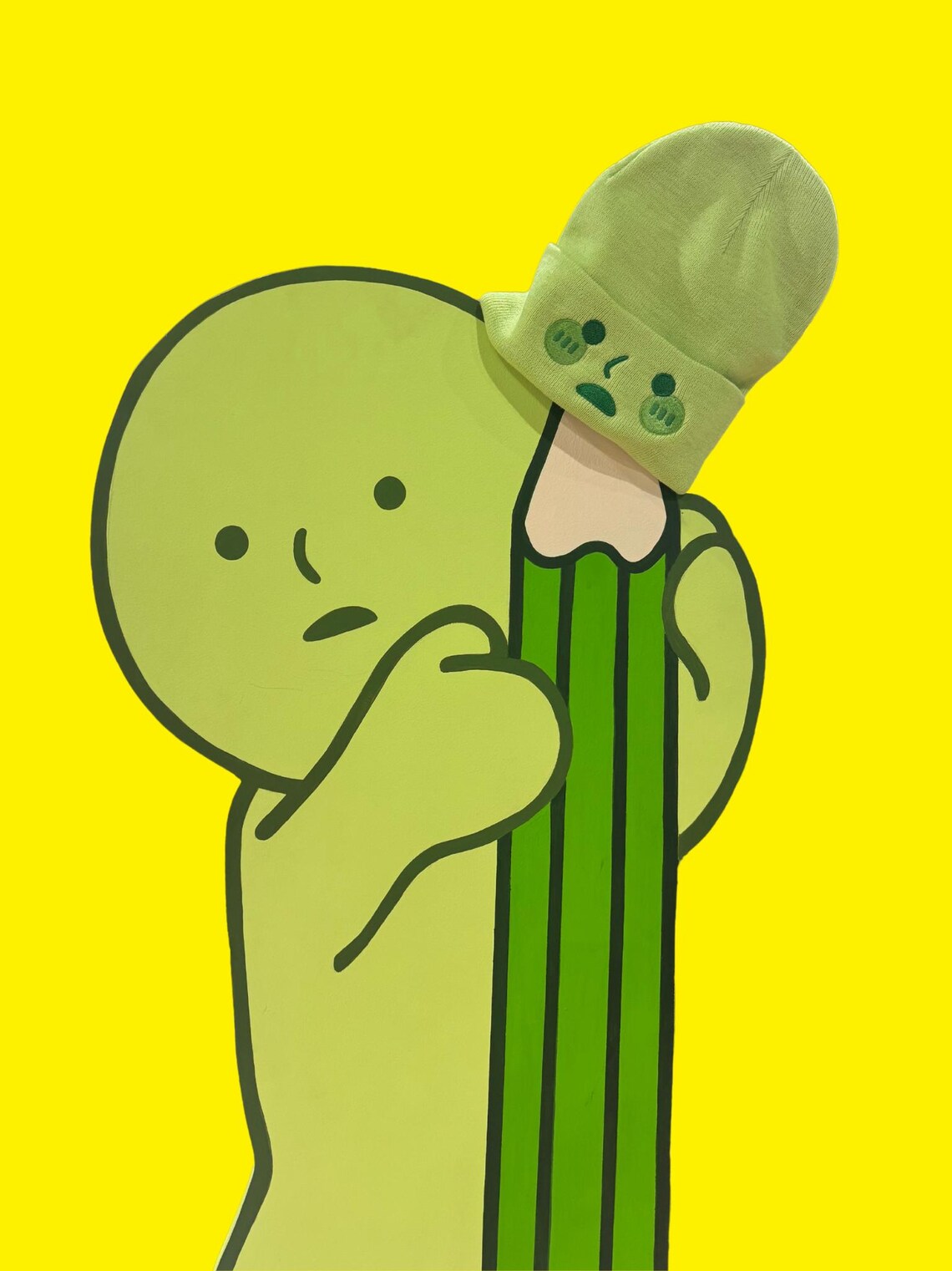 Little Green Guys Beanies - Unisex Adult